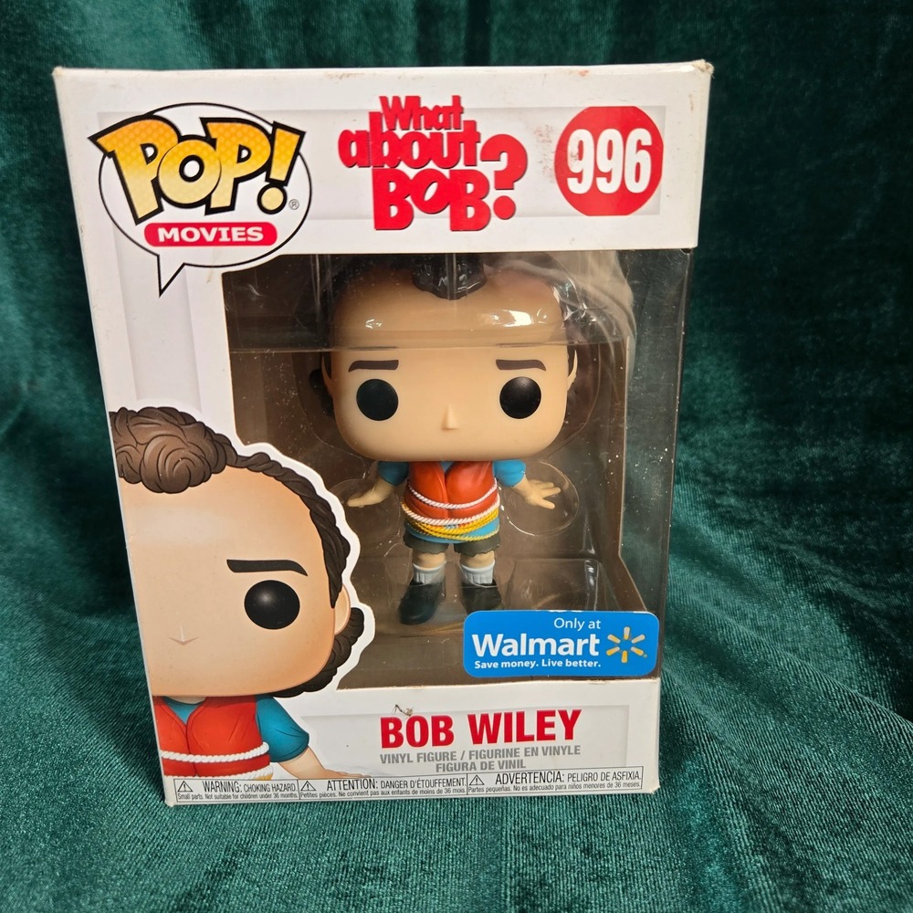 Funko Pop Movies What About Bob Bob Wiley #996 Walmart‎ Exclusive